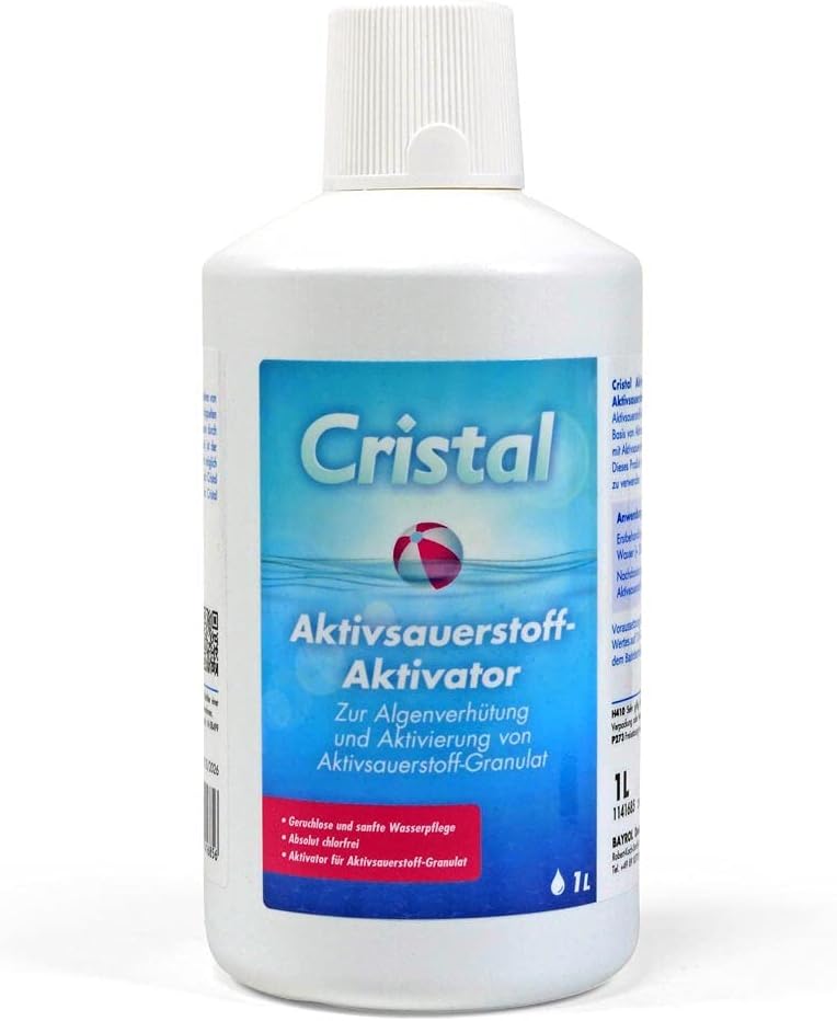 🧼 Zubehör & Pflege – Cristal Pool Care Set Oxygen 4.1 kg - Water Care Starter Set, Grainy, for Chlorine-Free Pool Care – Bild 6