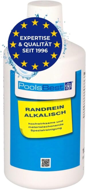 🧼 Zubehör & Pflege – Duraol Edge Cleaner Super 1 L I Highly Concentrated Pool Edge Cleaner I Material-friendly Pool Surface Cleaner I Alkaline Cleaner for Pool/Whirlpool & Paddling Pool I Pool Cleaner