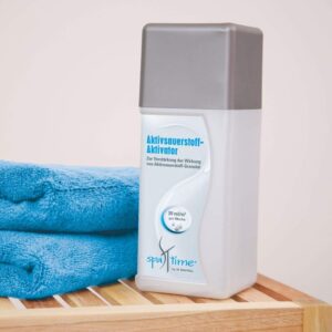 🧼 Zubehör & Pflege – SpaTime by Bayrol Active Oxygen Activator, 1.0 L, for Chlorine-Free Water Care with Active Oxygen, Supports and Strengthens the Effect of Active Oxygen Granules, Foam-Free and pH Neutral