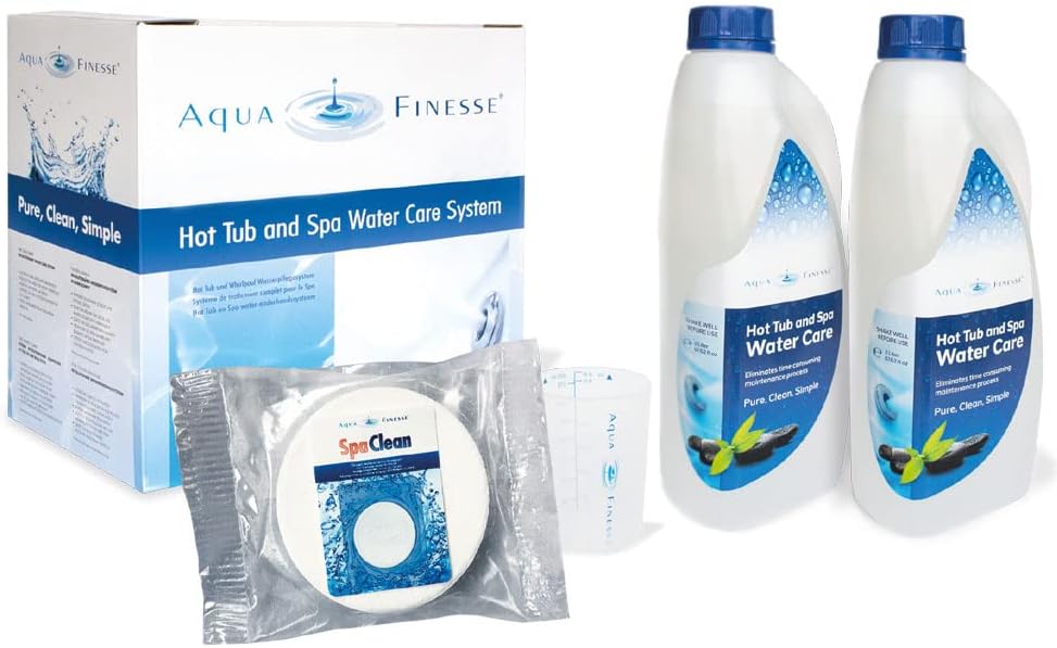 🧼 Zubehör & Pflege – AquaFinesse with Chlorine Granules + Spa Clean Free