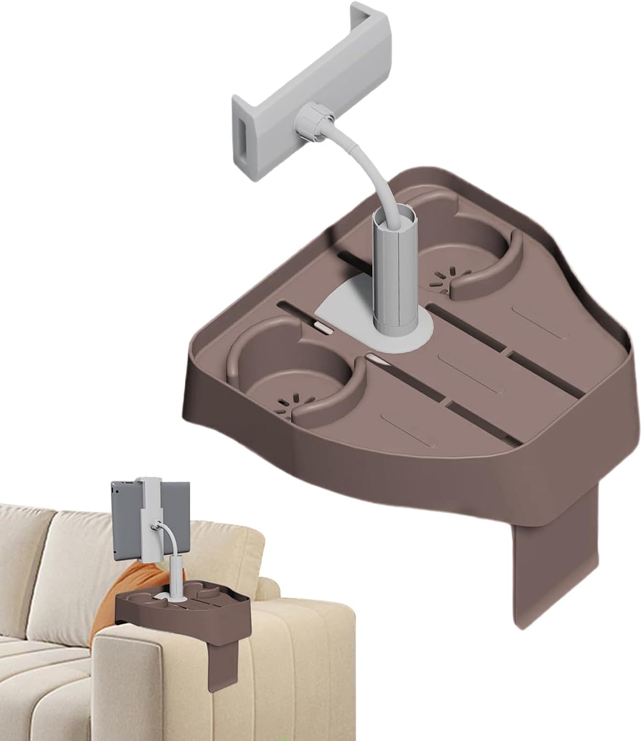 🎯 Whirlpool Gadgets – Verstellbares Badewannentablett mit 2 Getränkehaltern, Spa und Poolside Nizer für Whirlpools, aufblasbare Pools, Dusche und Barzubehör – Bild 8