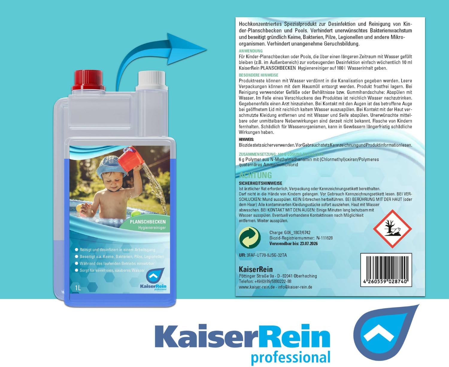 🧼 Zubehör & Pflege – KaiserRein Professional Planschi_1-5L – Bild 5