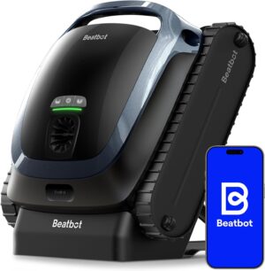 🧼 Zubehör & Pflege – Beatbot AquaSense 2 Pool Robots, Battery Pool Vacuum Cleaner with Surface Parking Function, Pool Cleaner Floor and Wall, Double Cleaning of the Waterline, for Pools up to 300 m², Midnight Blue