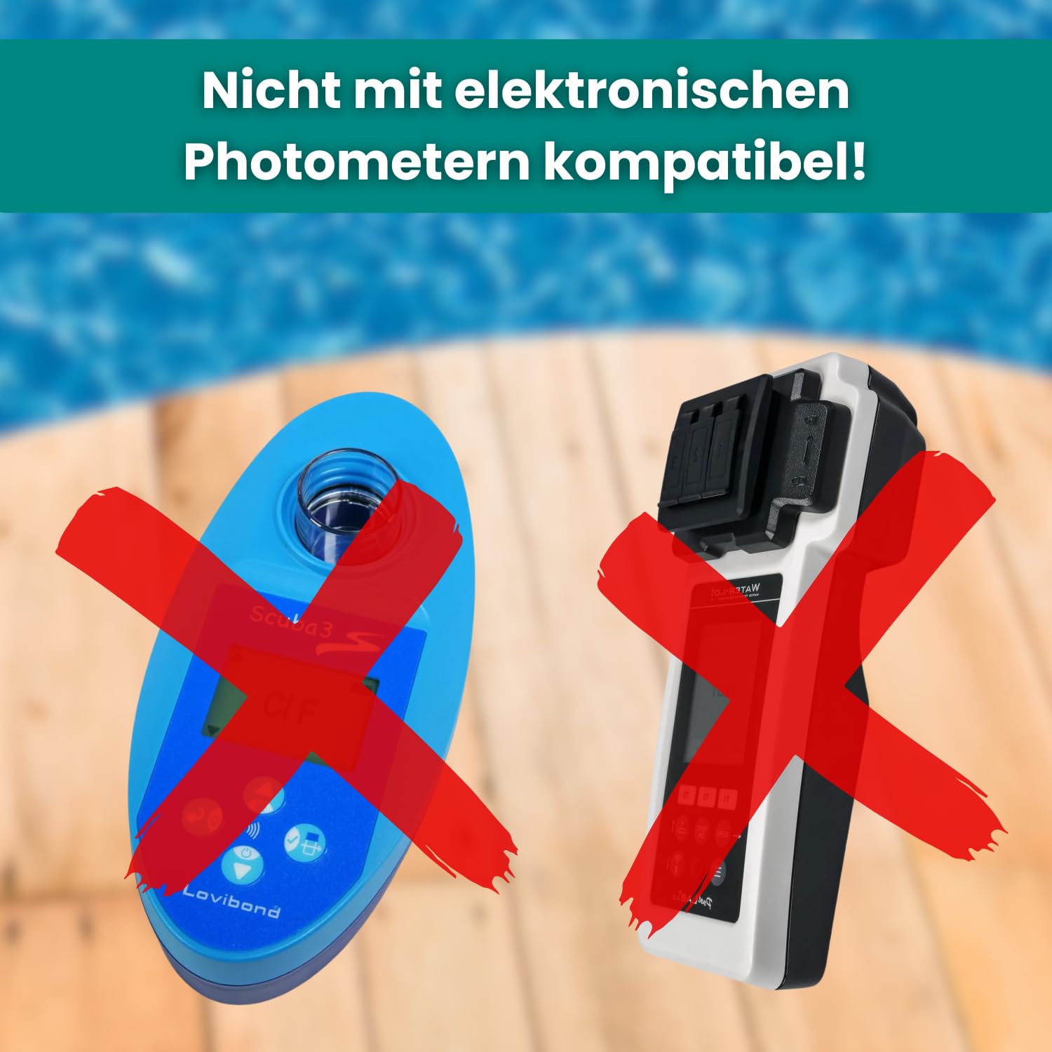 🧼 Zubehör & Pflege – DPD 4 Rapid Tablets Water-i.d. Active Oxygen Test Tablets for Pool and Whirlpool Quick Dissolving for Manual Pool Testers Made in Germany Not Suitable for Photometers (Pack of 150) – Bild 7