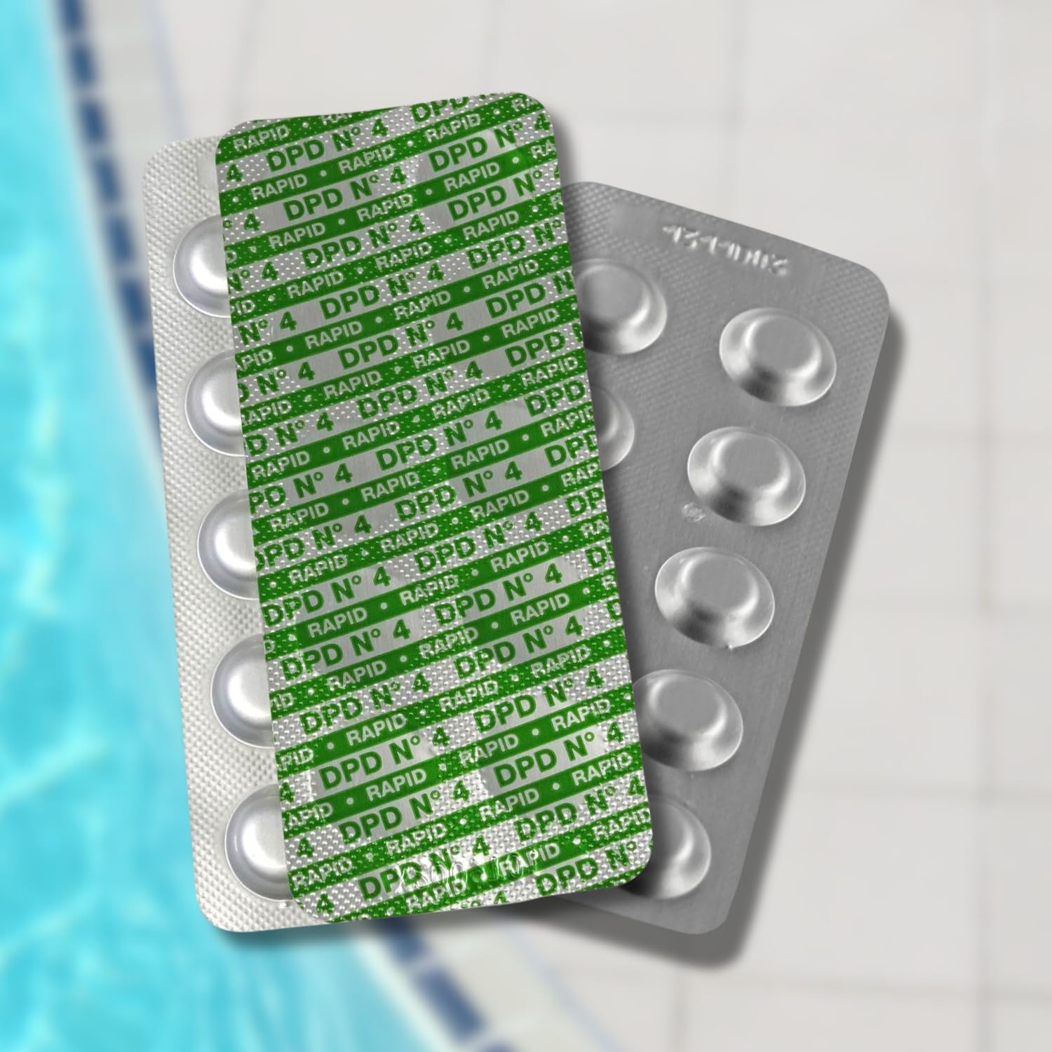 🧼 Zubehör & Pflege – DPD 4 Rapid Tablets Water-i.d. Active Oxygen Test Tablets for Pool and Whirlpool Quick Dissolving for Manual Pool Testers Made in Germany Not Suitable for Photometers (Pack of 150) – Bild 8