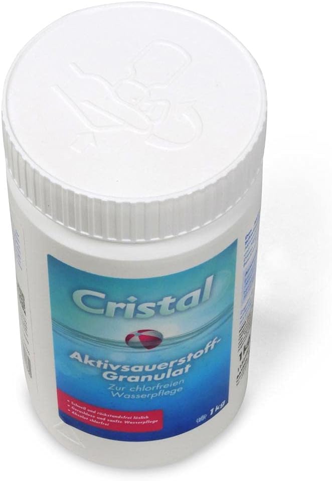 🧼 Zubehör & Pflege – Active Oxygen Granulate, 1.0 kg, Chlorine-Free Water Disinfection, Gentle and Odourless Alternative to Chlorine, Effective Water Disinfection, Requires Additional Cristal Active Oxygen Activator – Bild 7
