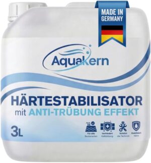 🧼 Zubehör & Pflege – Härtestabilisator Pool 3L [entfernt Kalkablagerungen] mit Anti-TRÜBUNG-Effekt | Schützt die Pooltechnik | bindet Calcium & Metallionen im Wasser | Kalkentferner Pool | Made in Germany