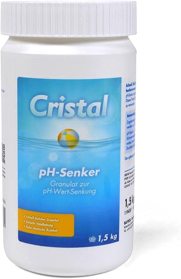 🧼 Zubehör & Pflege – POOL Total 3 in 1 Complete Care for Small Quick-Up Pools up to 10 m³ Disinfection and Algae Prevention for Mini Pools for One Month Especially Easy to Use Clear Effect pH Reducer Test Strips – Bild 6