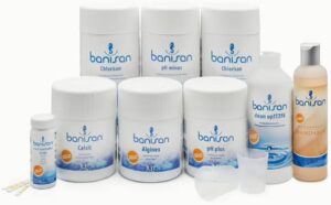 🧼 Zubehör & Pflege – 11 Piece Water Care Set - Water Care Set for Whirlpool (Bath Additive: Mandarin)