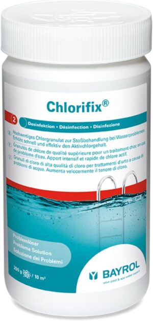 🧼 Zubehör & Pflege – Bayrol Chlorifix – Quickly soluble chlorine granules with very high active chlorine content., 1 kg