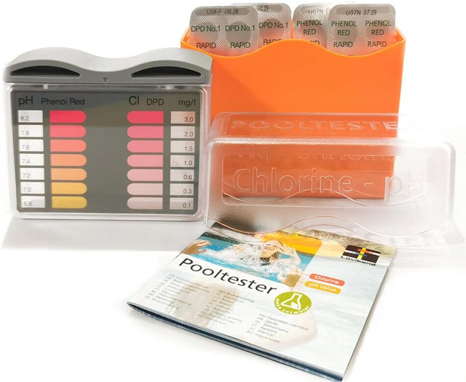 🧼 Zubehör & Pflege – Whirlpool Water Care Set Chlorine Granules Quick Dissolving pH Lowering Pool Tester Including Test Tablets Pool Starter Set Swim Spa – Bild 2