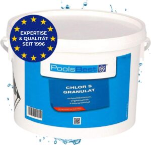 🧼 Zubehör & Pflege – Poolsbest Chlorine Granules S, 3 kg