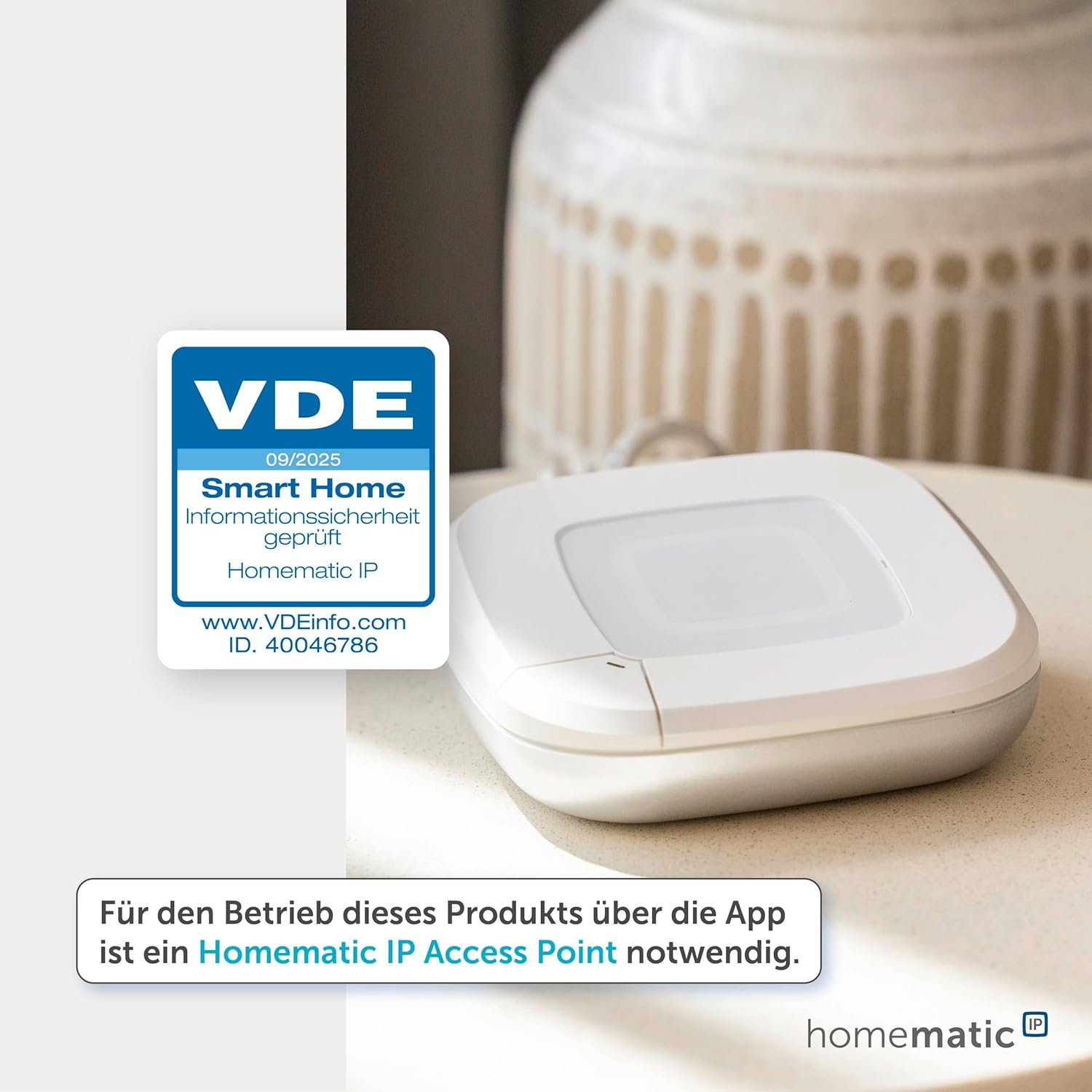 🧼 Zubehör & Pflege – Bundle of Homematic IP Smart Home Radiator Thermostat - Basic (2x), Digital Thermostat Heating, Control via App, Alexa, Google + Wall Thermostat - Basic, Digital Thermostat for Radiators – Bild 6