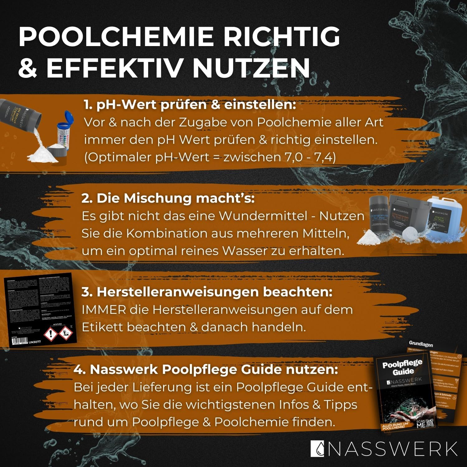 🧼 Zubehör & Pflege – pH Plus Pool Granules (1 kg to 10 kg) | pH Lifter Pool Quick Dissolving & Highly Effective | Organic pH Plus Granules for pH Correction | Highly Effective pH Lifter | pH + for Whirlpool – Bild 7