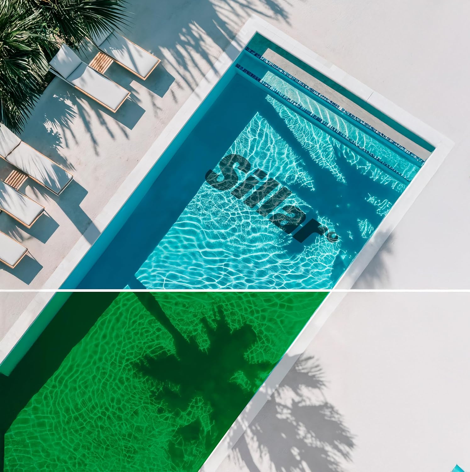 🧼 Zubehör & Pflege – Sillar Shock Chlorine Granules for Pool, Garden Pool, Hot Tub & Swimming Pool - Water Disinfection & Pool Cleaning - 1 kg Granules for Shock Chlorination with Fast Effect - Against Algae & Bacteria – Bild 5